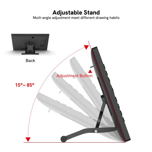 VEIKK Studio VK1560 Interactive Pen Display Drawing Tablet